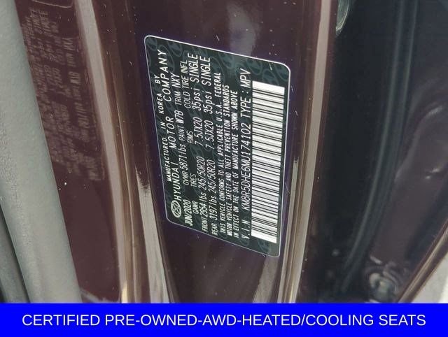 Certified Used 2021 Red Hyundai Limited image 35