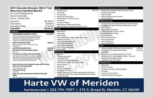 2021 Chevrolet Silverado 1500