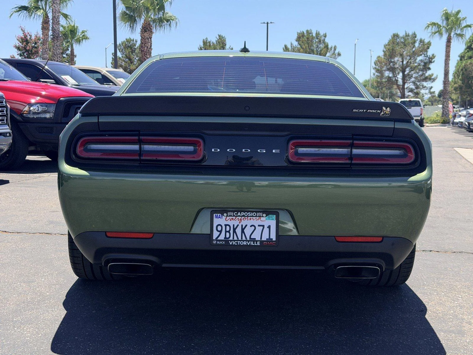 Used 2022 F8 Green Dodge R/T Scat Pack Widebody image 5