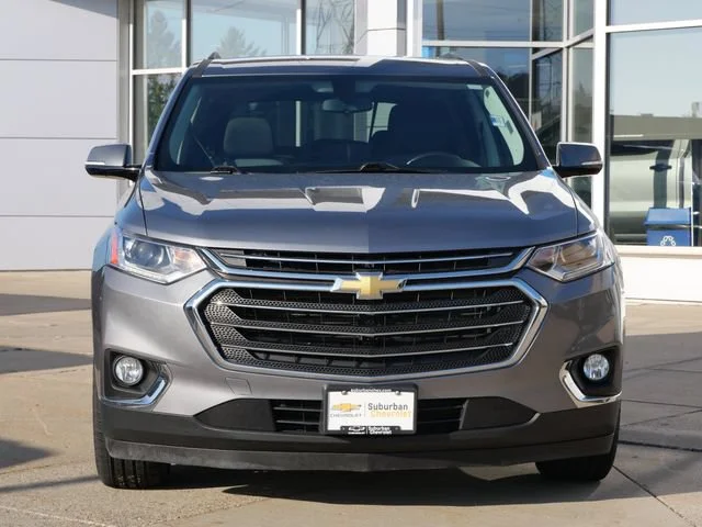 Used 2018 Chevrolet Traverse 1LT with VIN 1GNEVGKW7JJ261646 for sale in Eden Prairie, MN