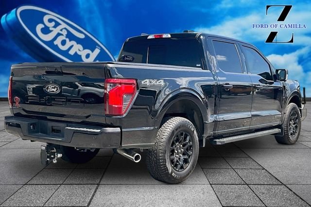 Used 2025 Agate Black Metallic Ford XLT image 2
