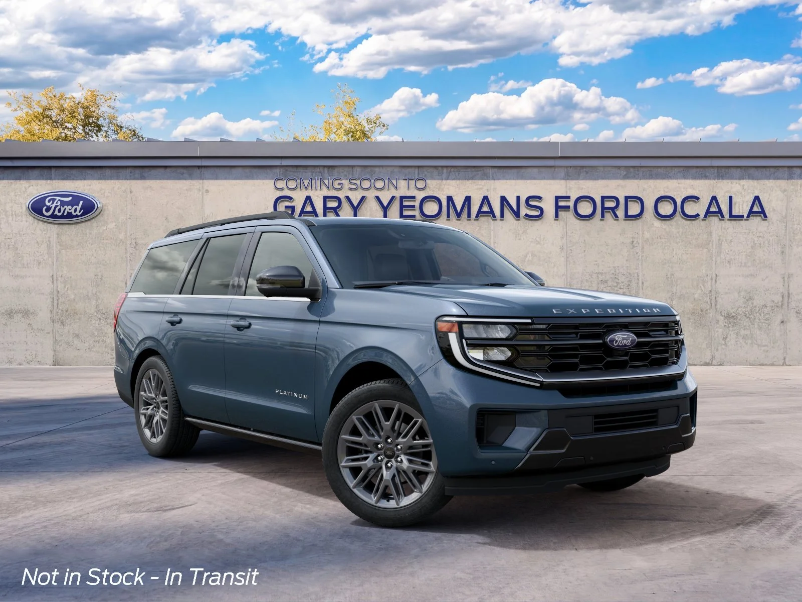 New 2027 Nocturnal Blue Metallic Ford Platinum image 4