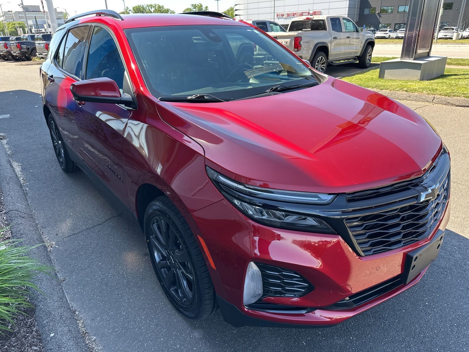 Used 2024 Radiant Red Tintcoat Chevrolet RS image 3