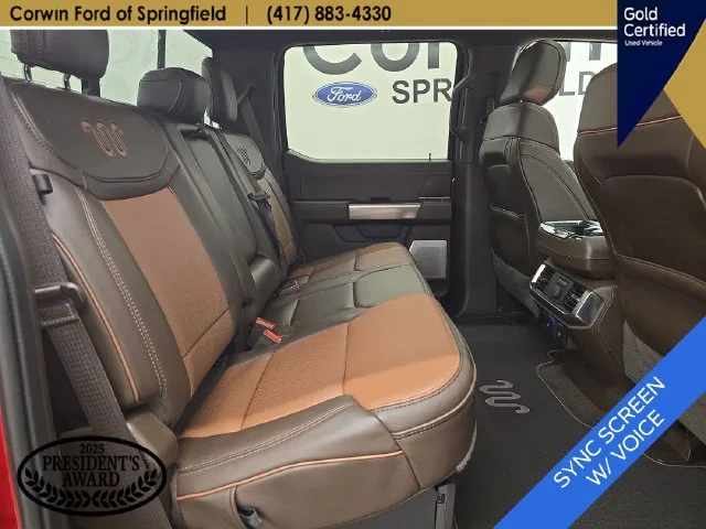 Used 2023 Rapid Red Metallic Tinted Clearcoat Ford King Ranch image 14