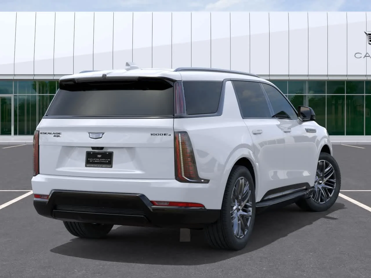 New 2026 Vibrant White Tricoat Cadillac Sport image 4