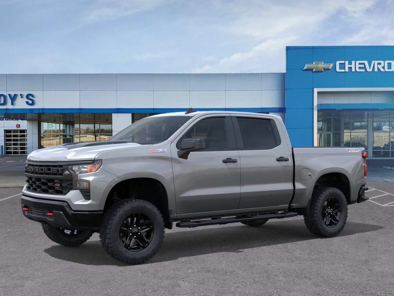 New 2026 Sterling Gray Metallic Chevrolet Custom Trail Boss image 2