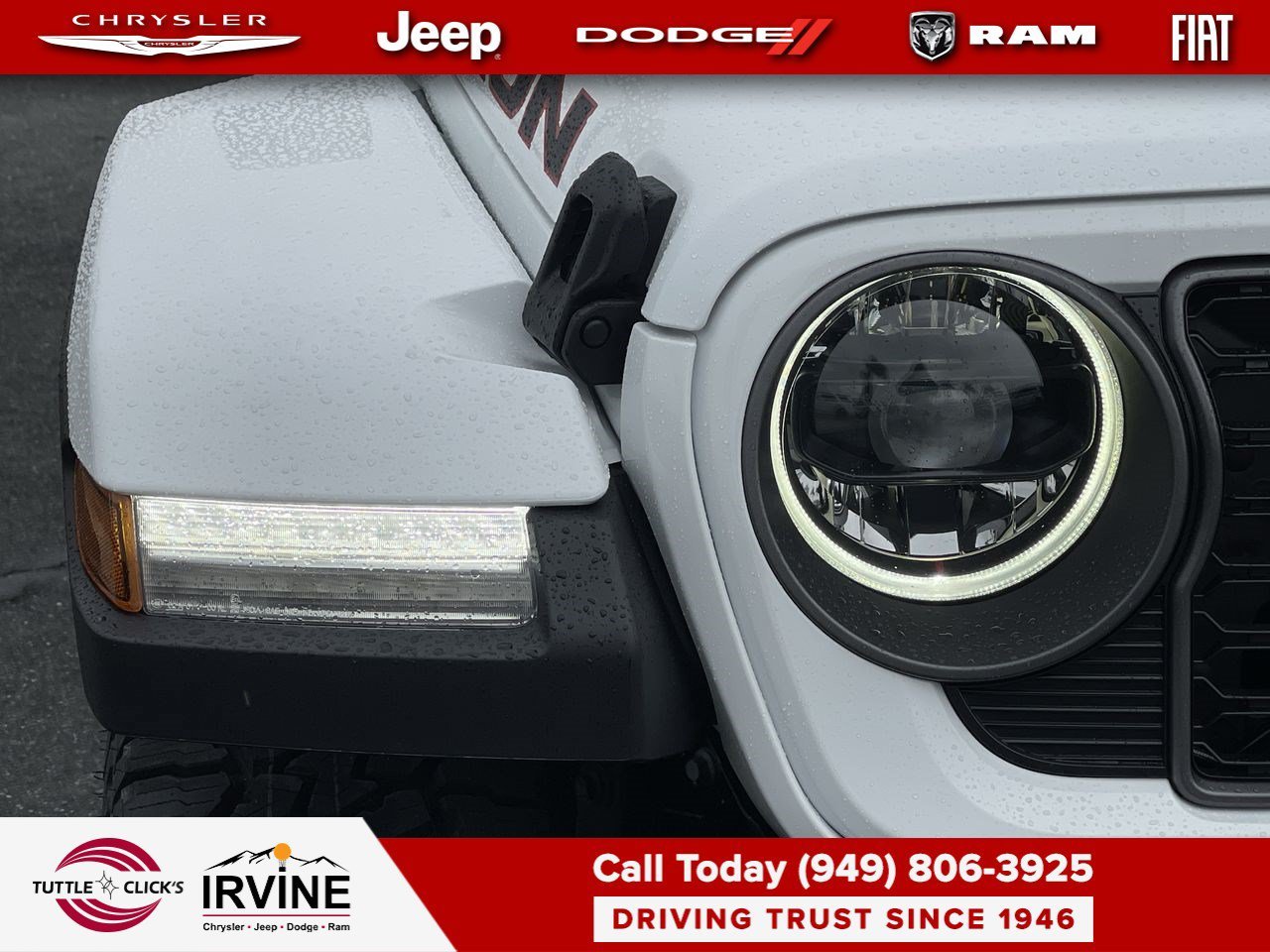 New 2026 Bright White Clearcoat Jeep Rubicon X image 7