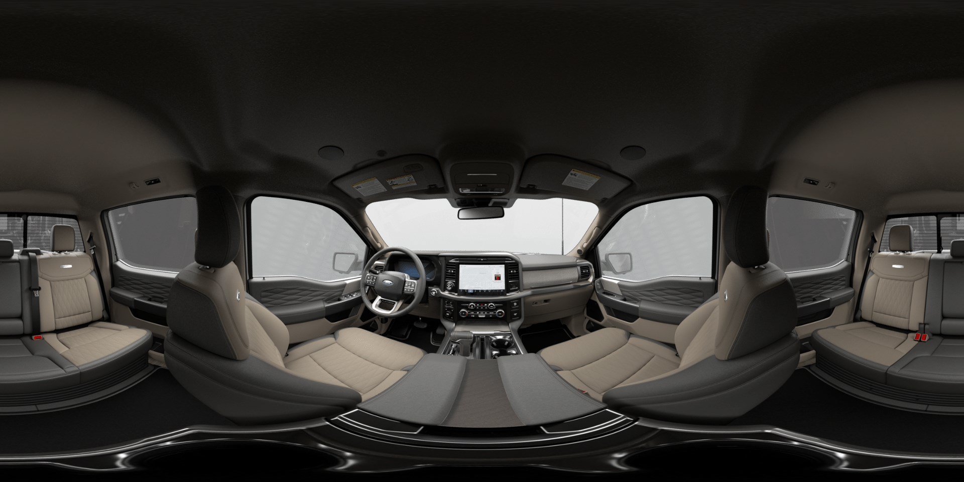 New 2026 Star White Metallic Tri-Coat Ford Platinum image 8