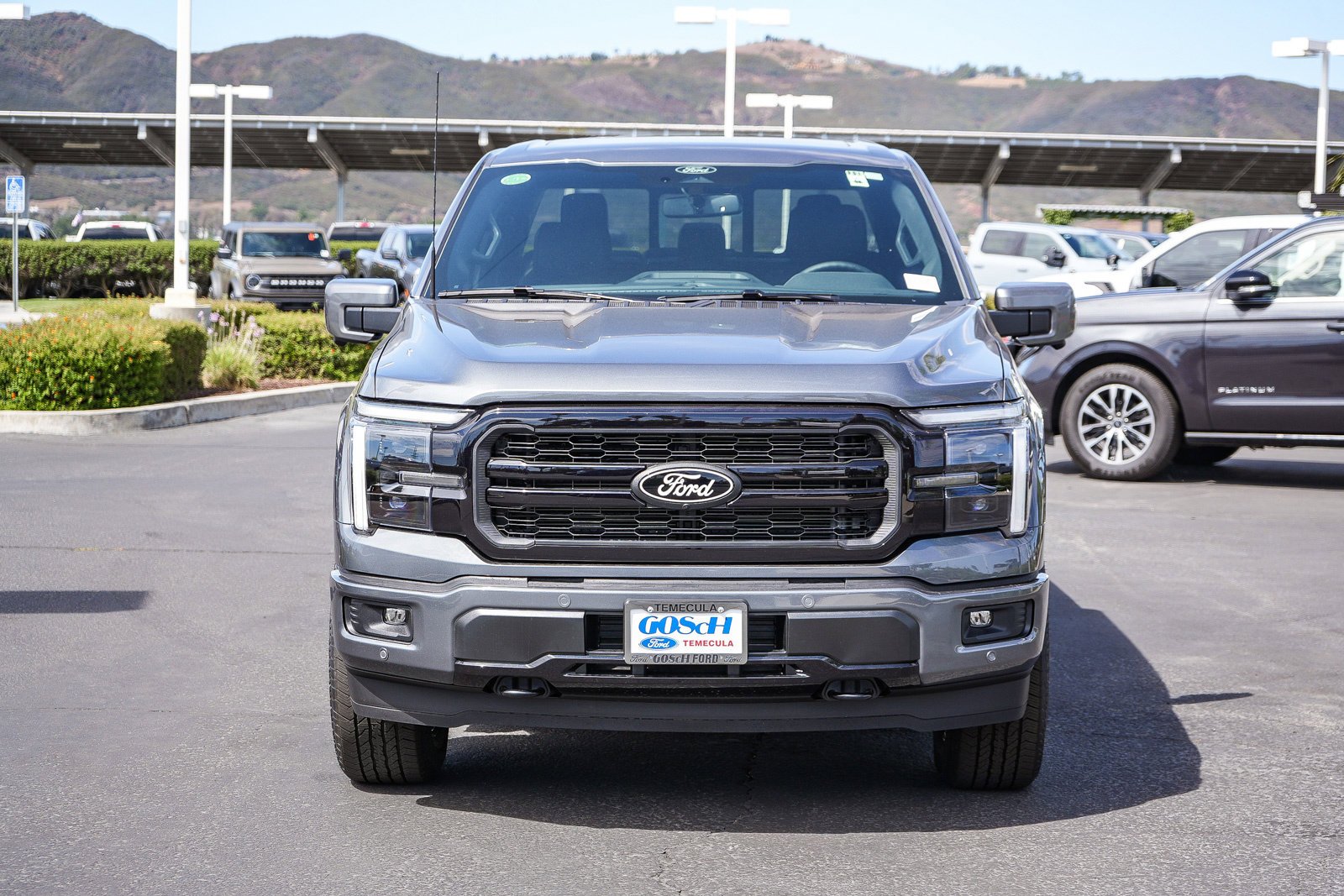 New 2026 Carbonized Gray Metallic Ford Lariat® image 2