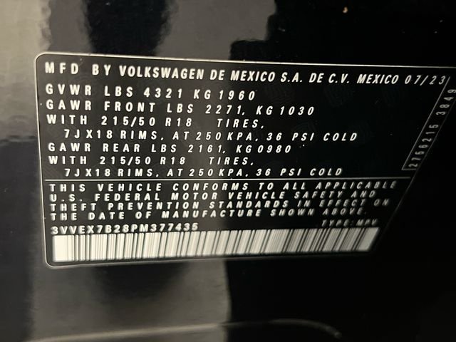 Certified Used 2023 Black Volkswagen 1.5T SE image 29