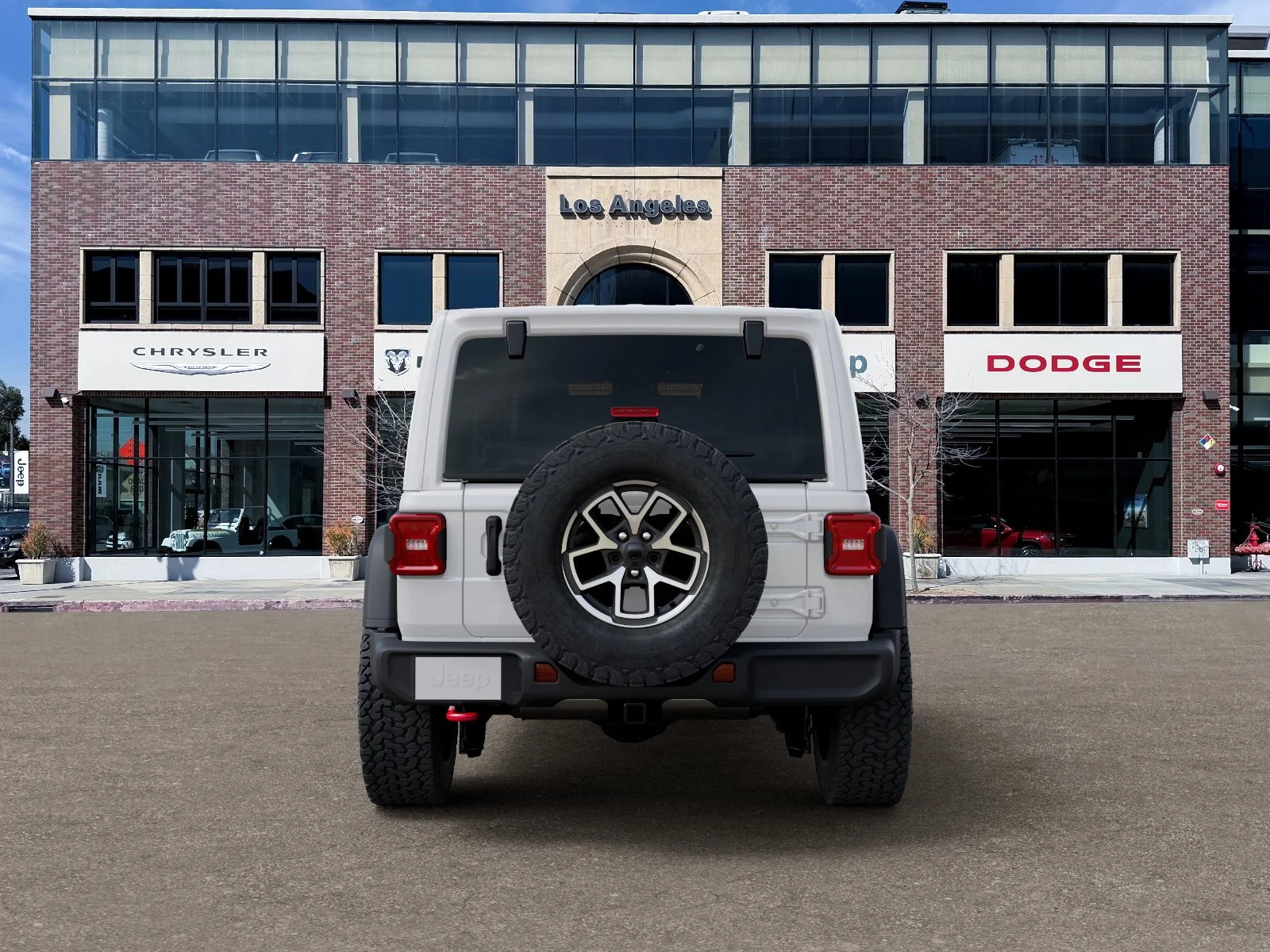 New 2026 Bright White Clear-Coat Exterior Paint Jeep Rubicon image 33
