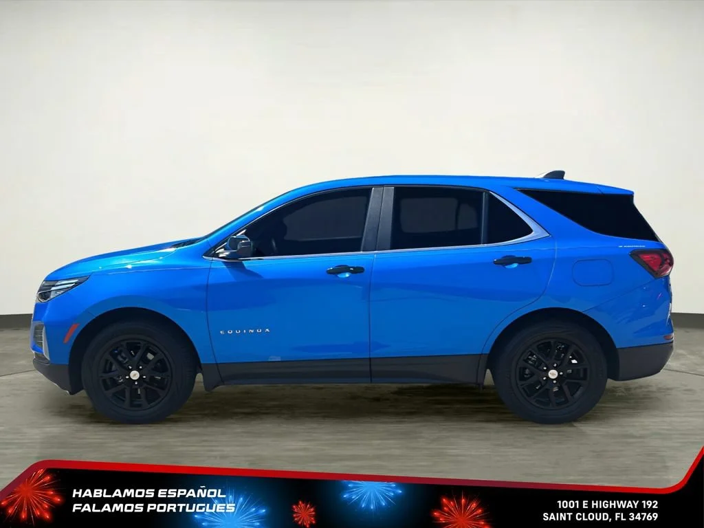Used 2024 Riptide Blue Metallic Chevrolet LT image 3