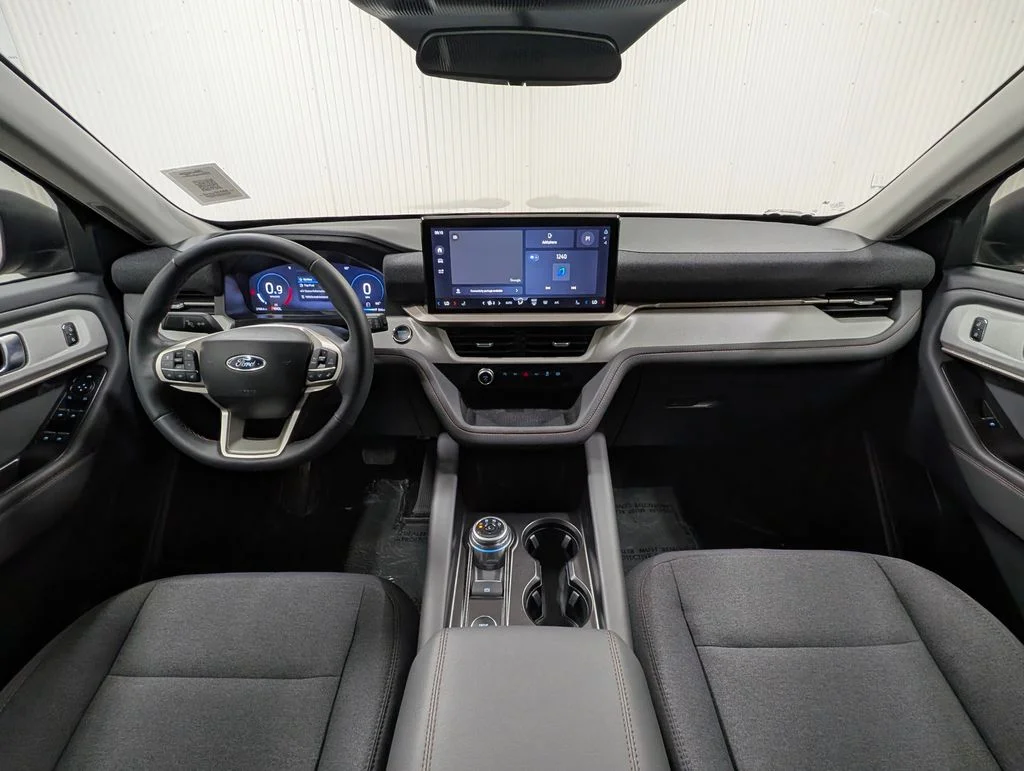 New 2026 Carbonized Gray Metallic Ford Active image 3