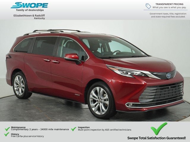 2021 Toyota Sienna Platinum