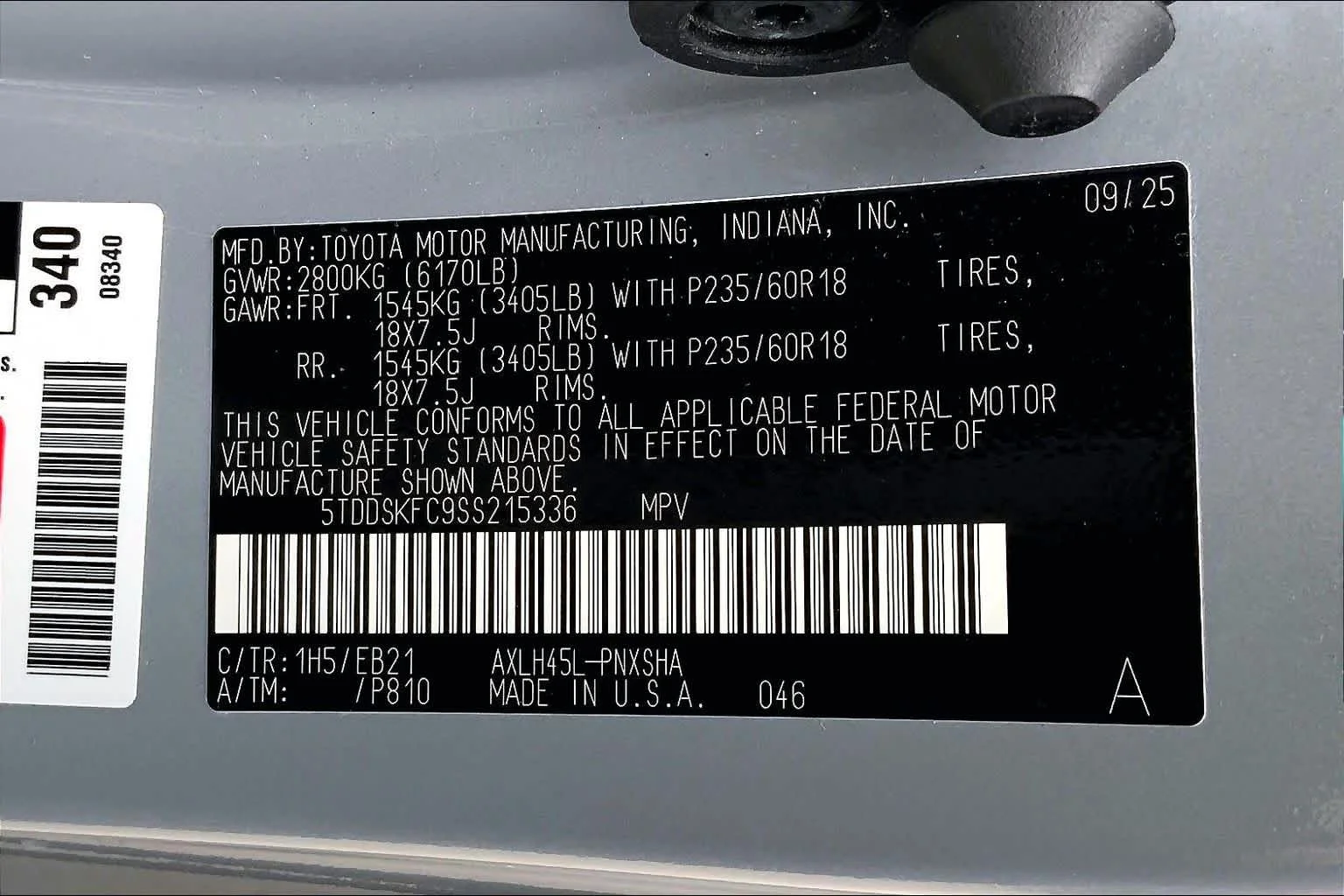 Used 2025 Cement Toyota XSE image 34