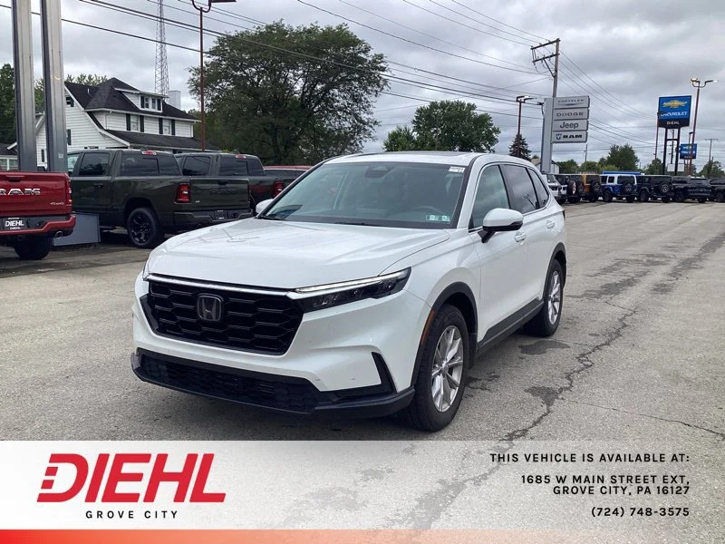 Used 2024 White Honda EX AWD image 3
