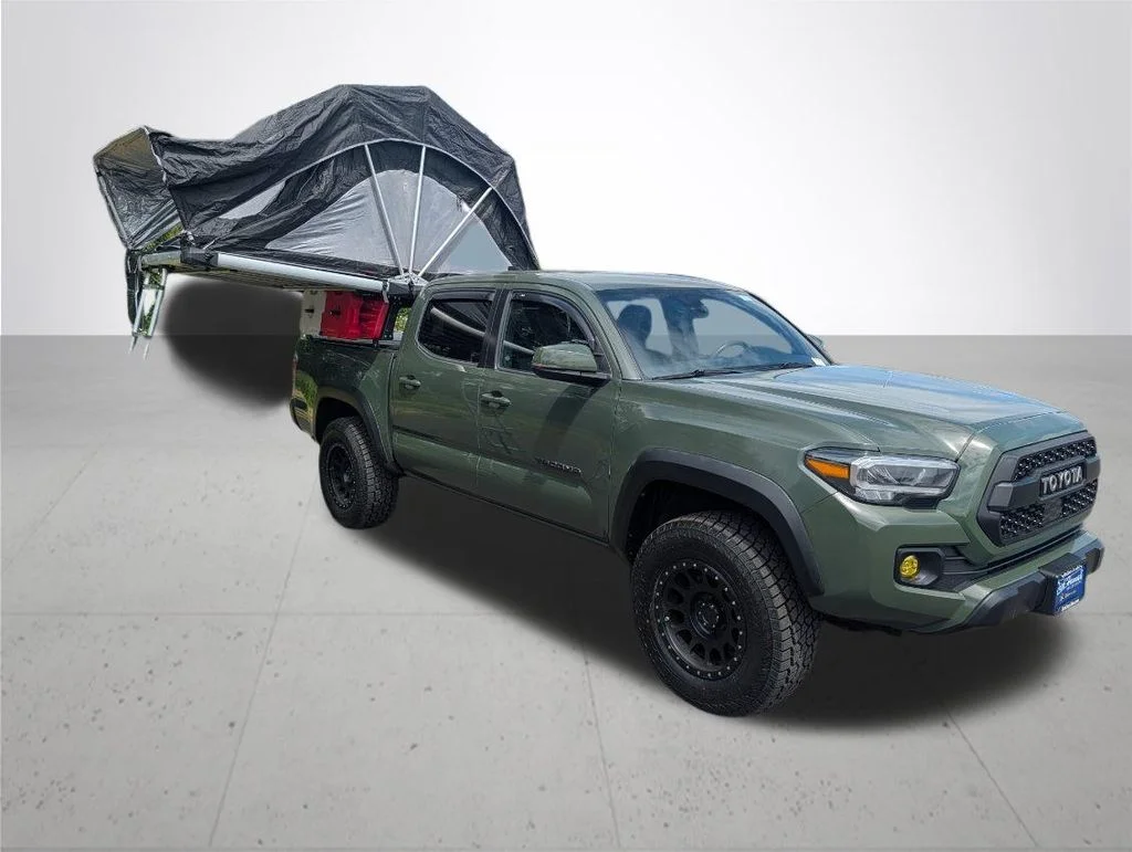 Used 2021 Green Toyota TRD Off-Road image 14