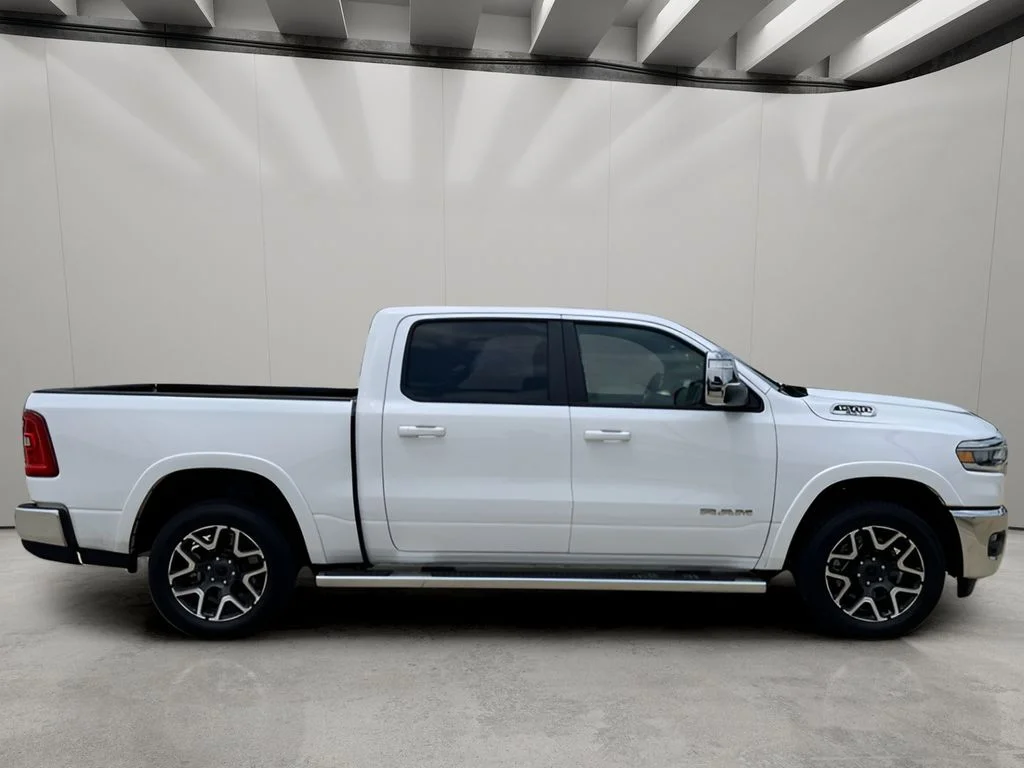 Used 2025 Bright White Clearcoat Ram Laramie image 9