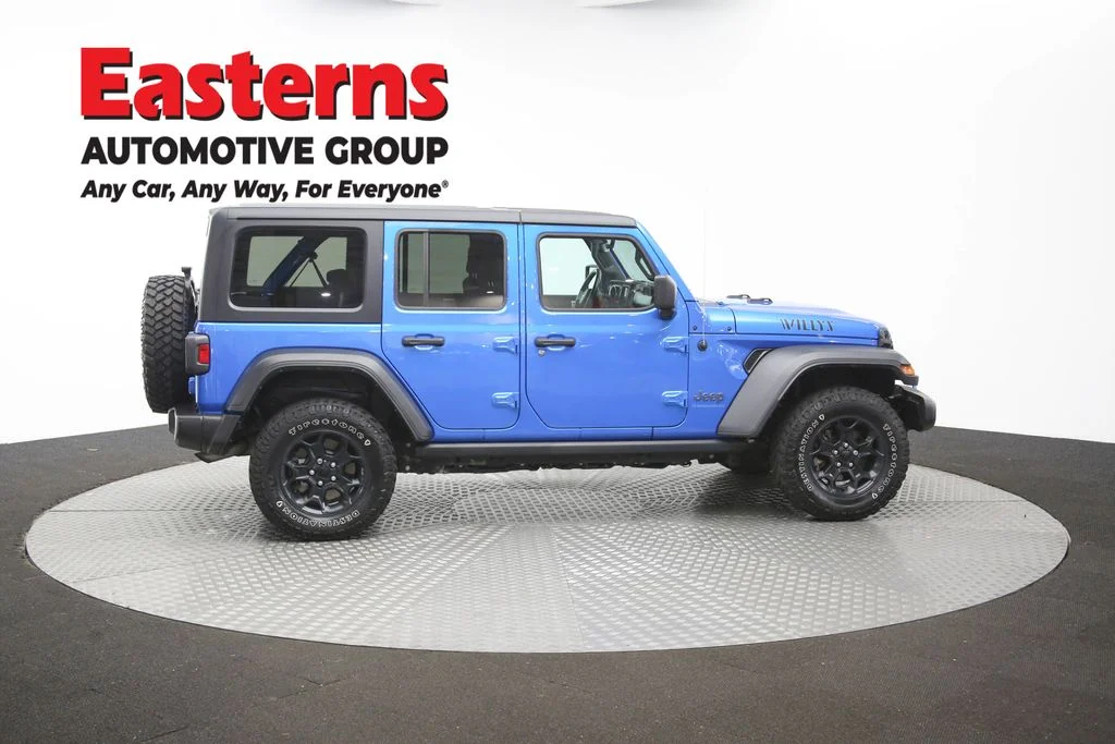 Used 2023 Blue Jeep Willys 4xe image 40