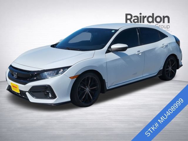 Used 2021 Platinum White Pearl Honda Sport image 3