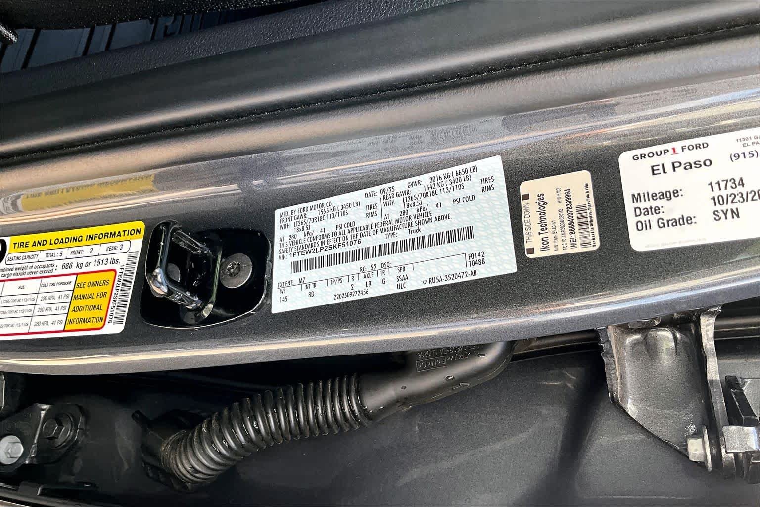 Used 2025 Carbonized Gray Ford STX image 33