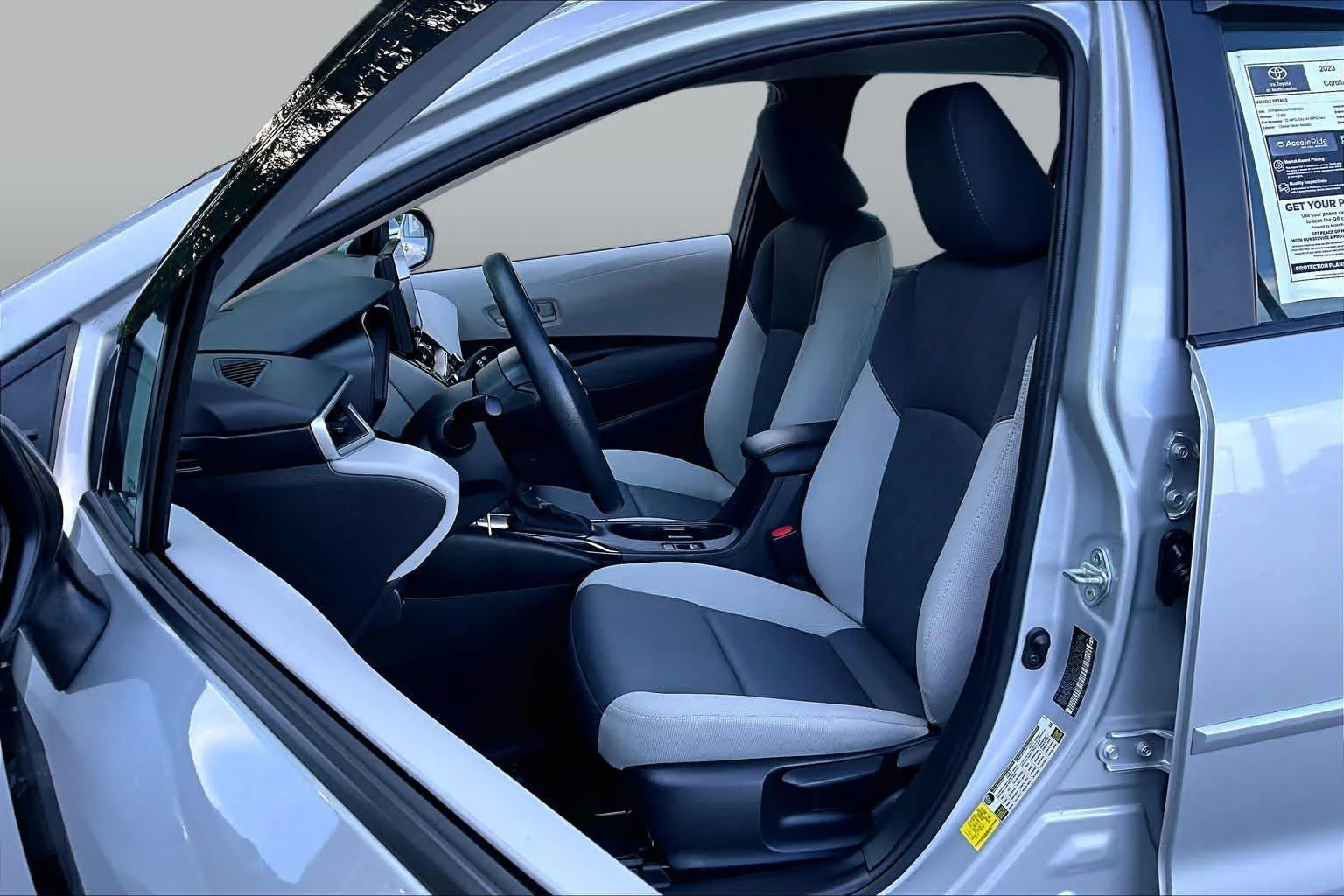 Certified Used 2023 Classic Silver Metallic Toyota LE image 9