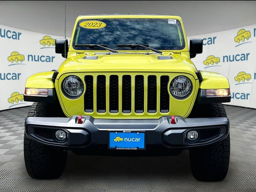 Used 2023 Yellow Jeep Rubicon image 2