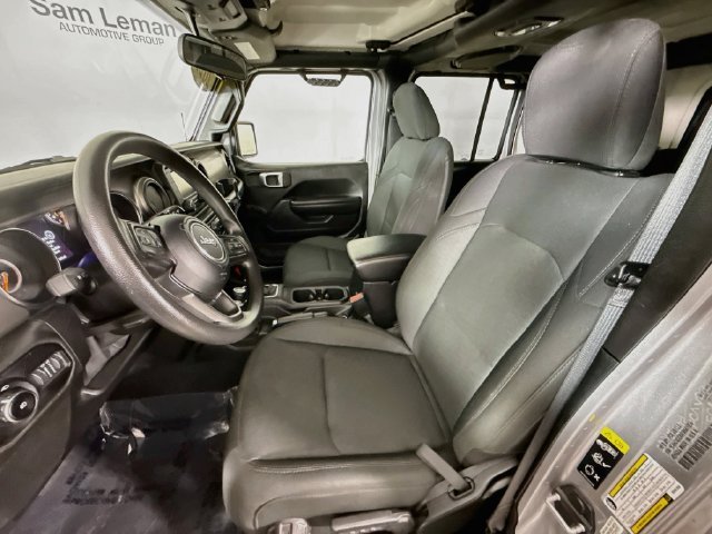Used 2021 Silver Jeep Unlimited Willys image 19