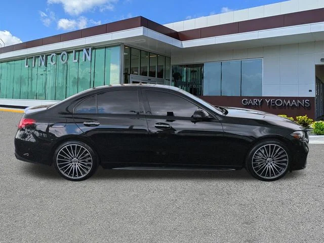 Certified Used 2023 Black Mercedes-Benz C 300 image 3