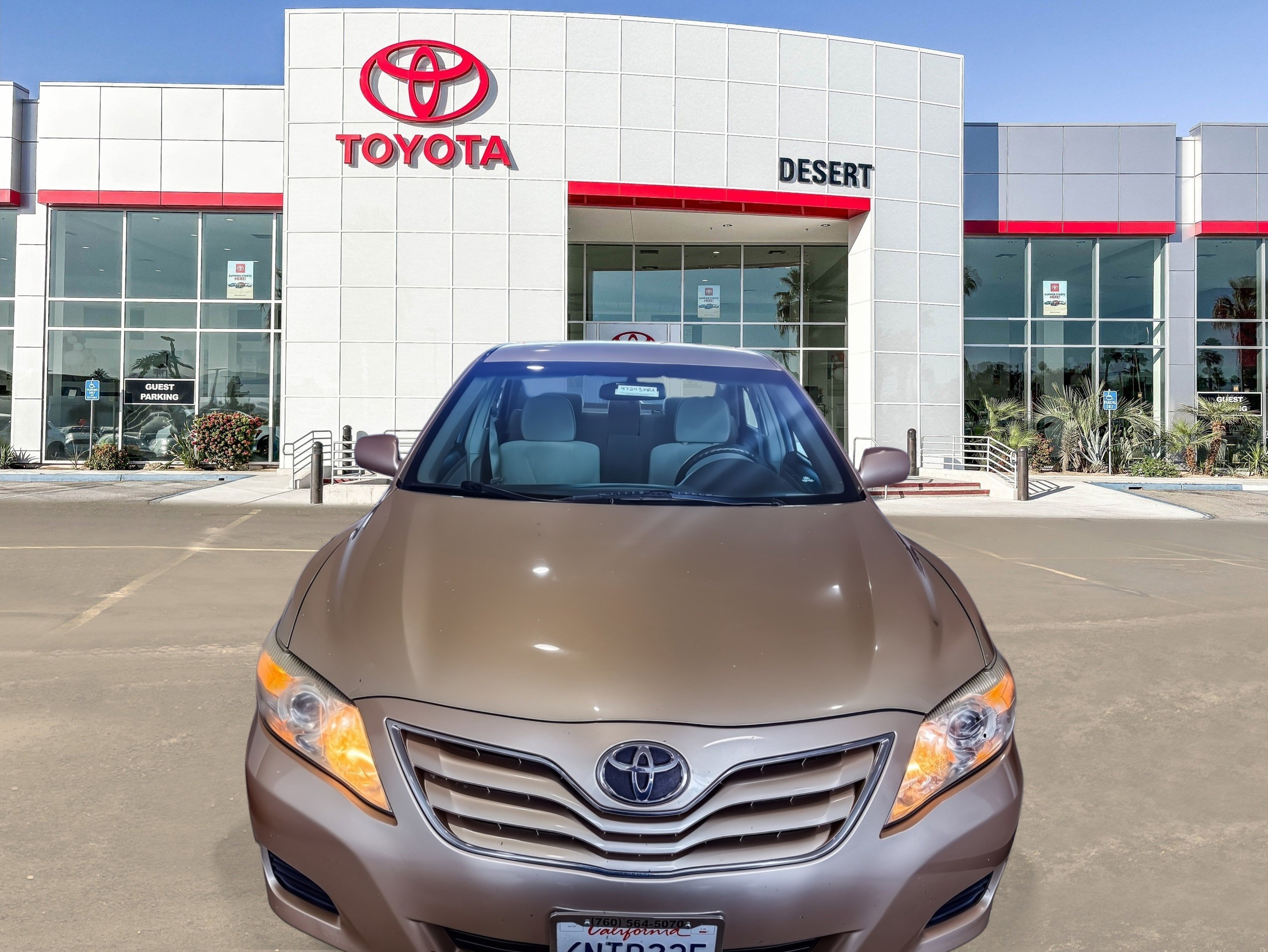 Used 2011 Toyota Camry LE with VIN 4T4BF3EK0BR159410 for sale in Cathedral City, CA