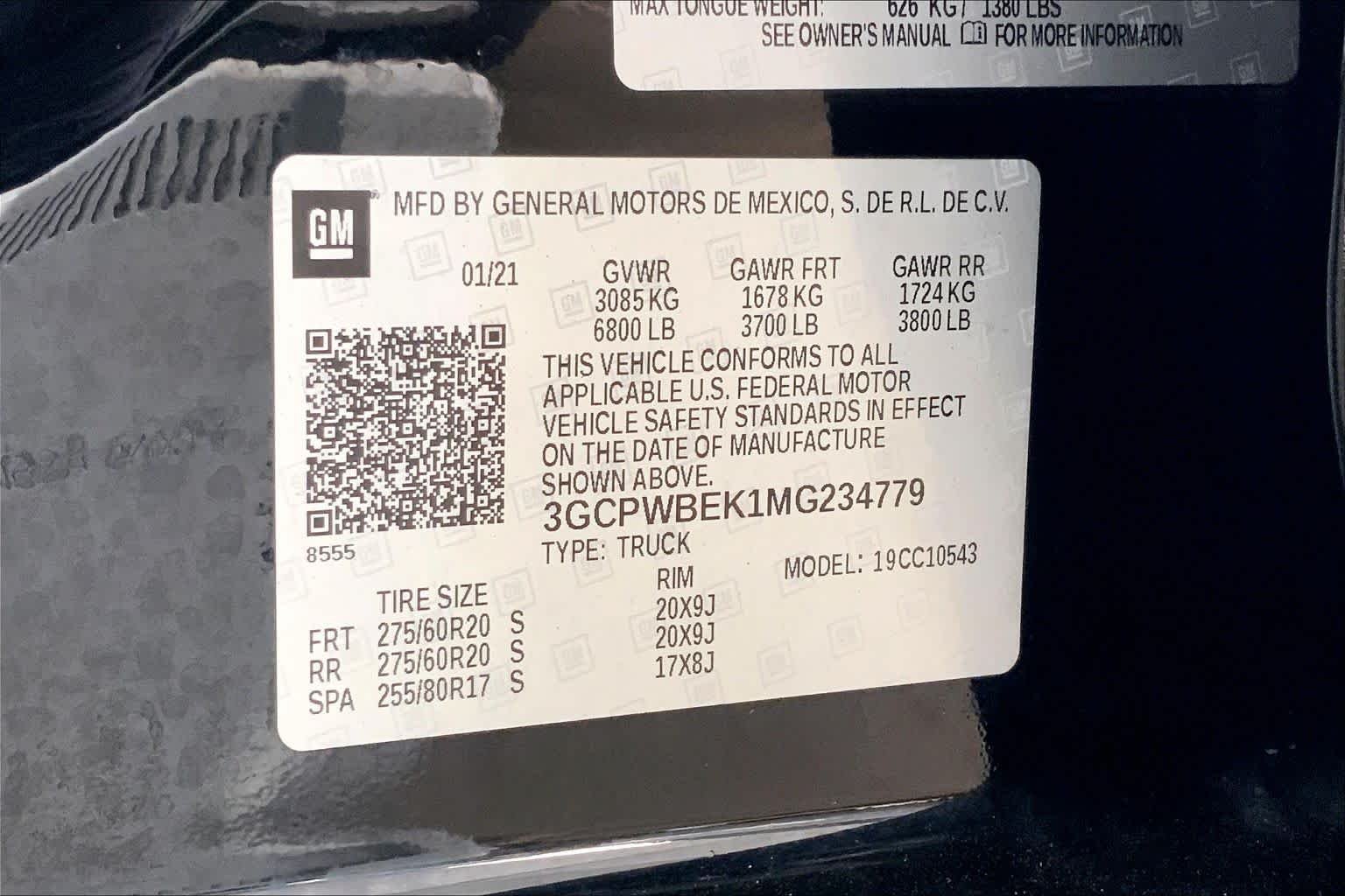 Used 2021 Black Chevrolet Custom image 35