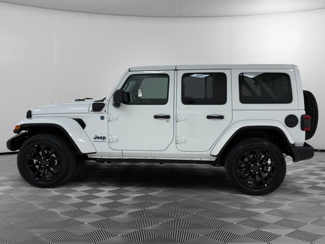 Used 2025 Jeep Wrangler 4xe Sahara 4XE with VIN 1C4RJXP69SW577617 for sale in Urbandale, IA