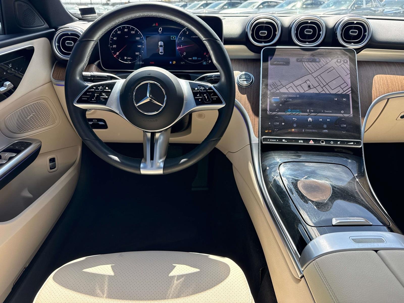 Used 2022 White Mercedes-Benz C 300 image 14