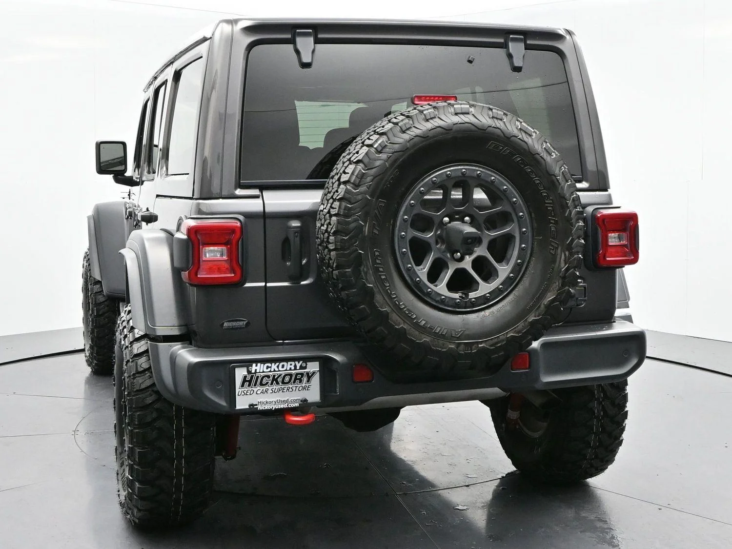 Used 2022 Granite Crystal Metallic Clearcoat Jeep Unlimited Rubicon image 6