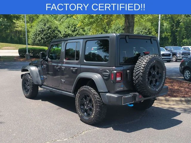 Used 2023 Gray Jeep Willys 4xe image 3