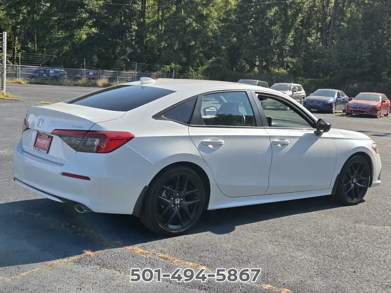 Used 2022 Platinum White Pearl Honda SPORT image 5
