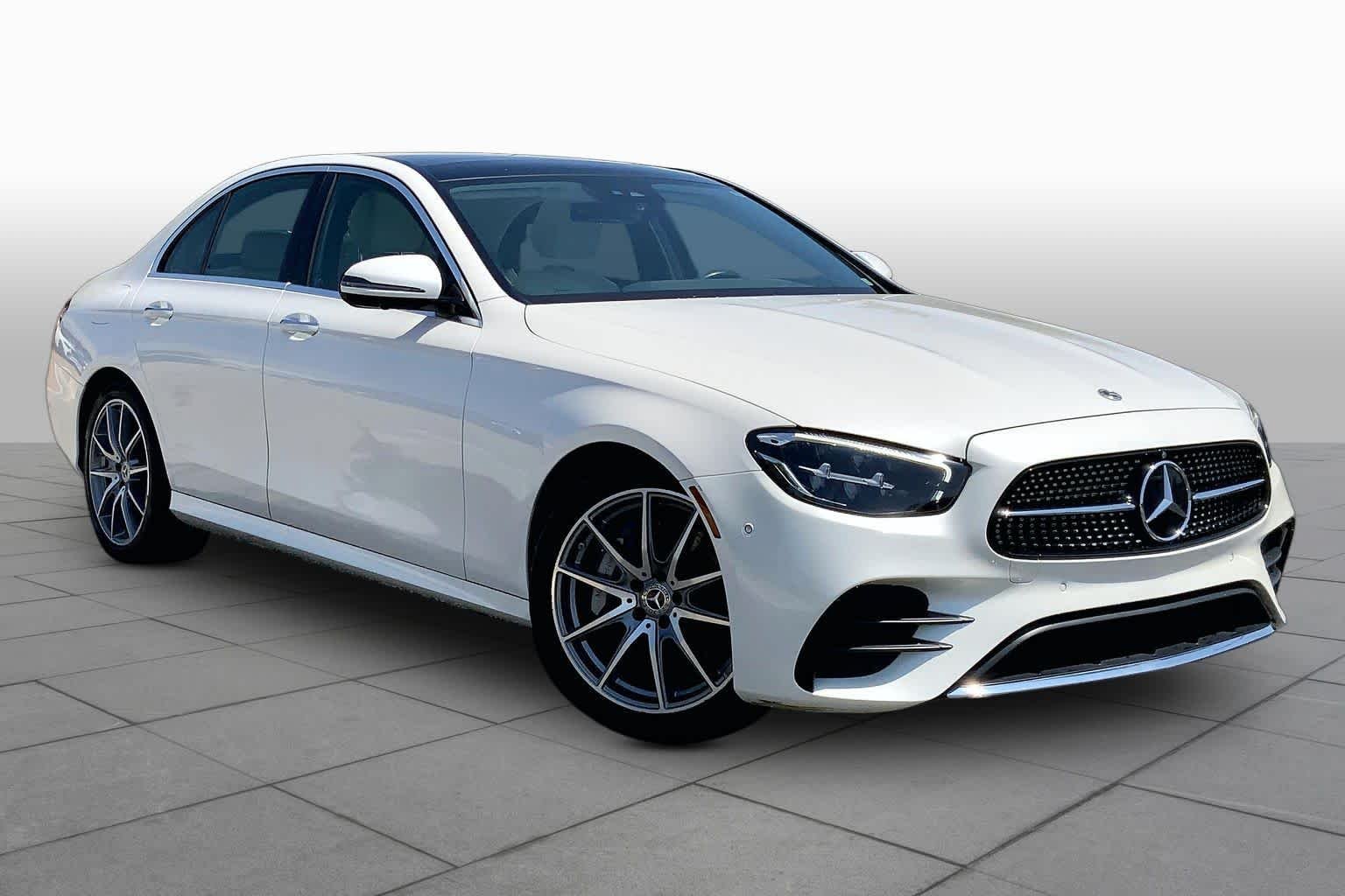 Certified Used 2022 MANUFAKTUR Diamond White Mercedes-Benz E 350 image 3
