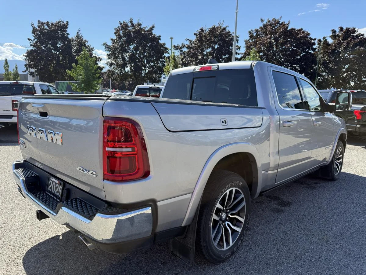 Used 2025 Silver RAM Limited Longhorn 4x4 Crew Cab 5