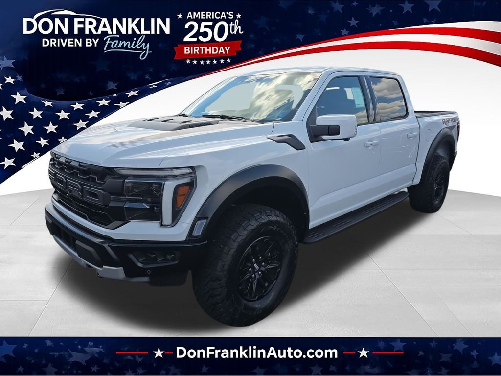 Used 2025 White Ford Raptor image 1