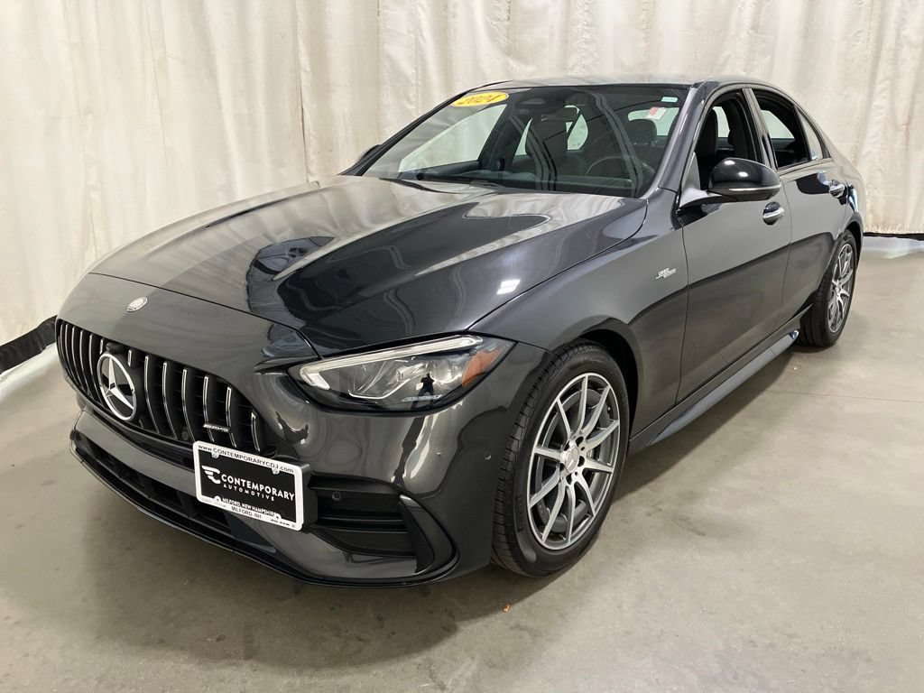 Used 2024 Black Mercedes-Benz AMG® C 43 image 22