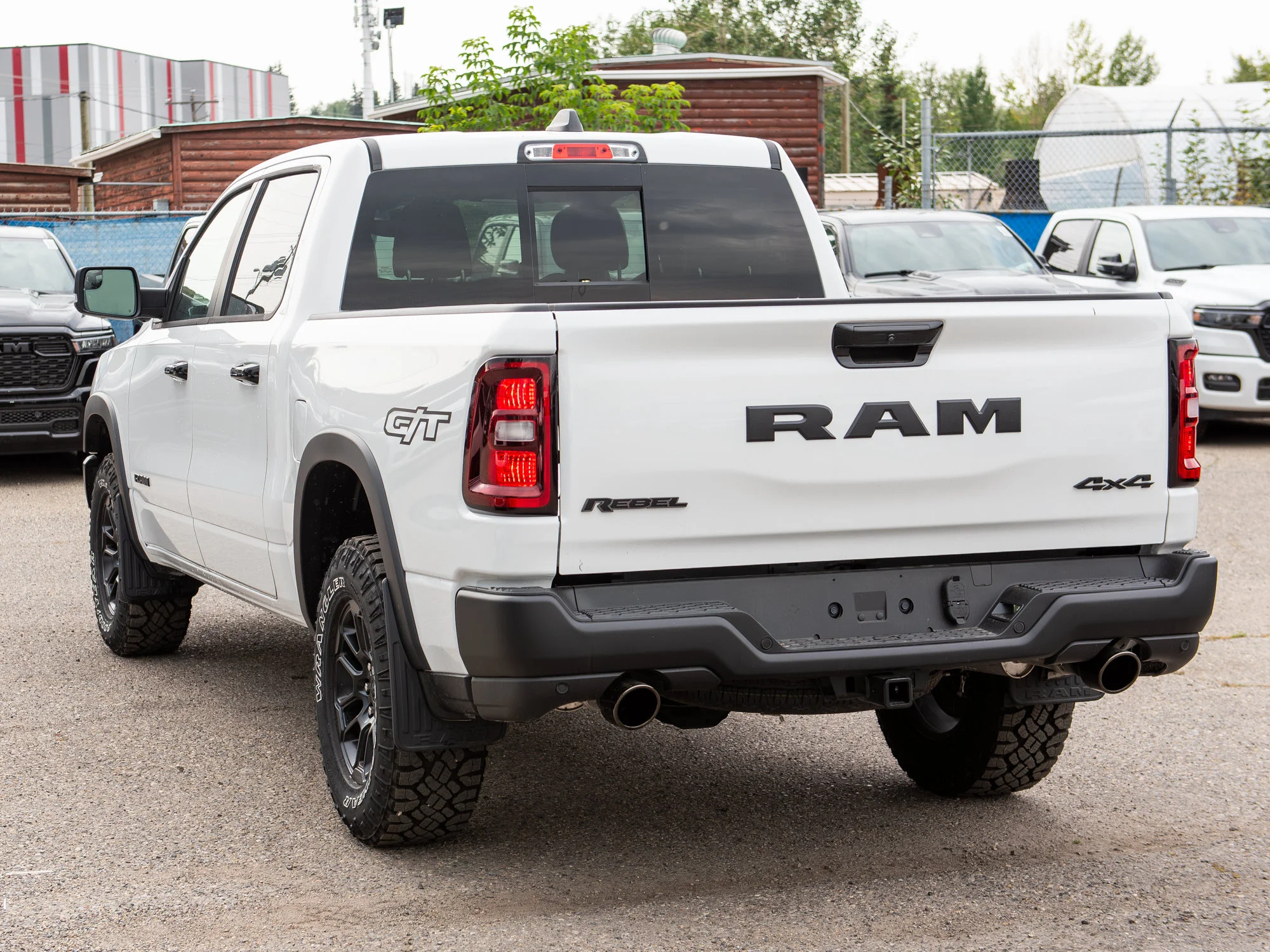 New 2026 White RAM Rebel * Crew Cab 4x4 image 5