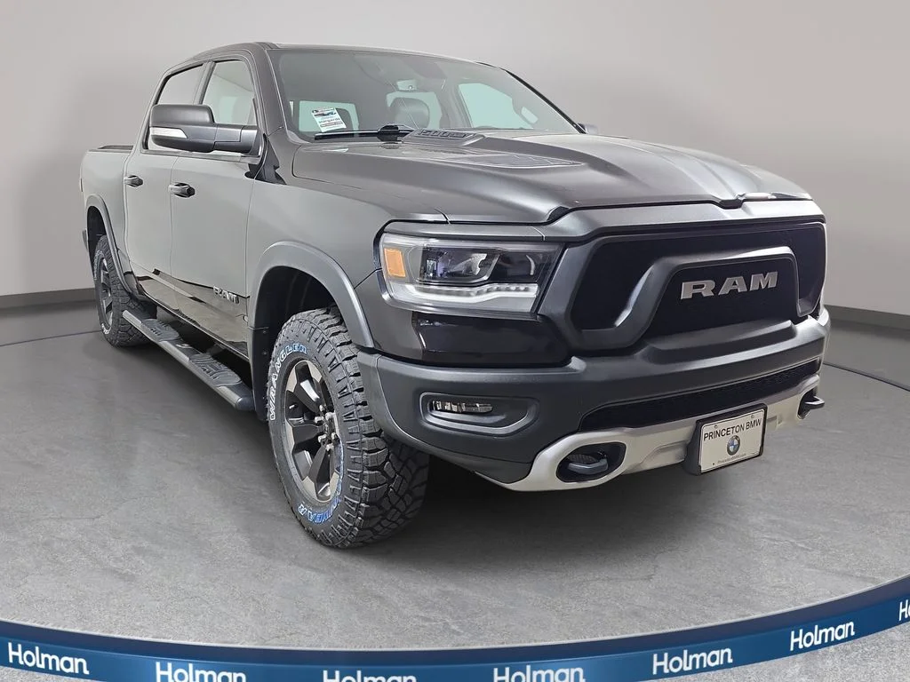 Used 2020 Diamond Black Crystal Pearlcoat Ram Rebel image 4