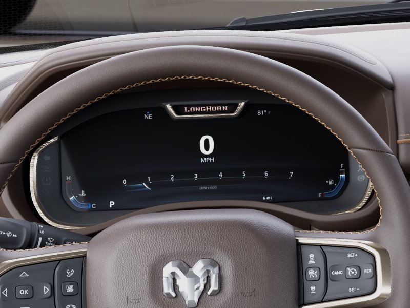New 2026 Ivory White Tri-Coat Pearl-Coat Exterior Paint RAM Limited Longhorn image 17