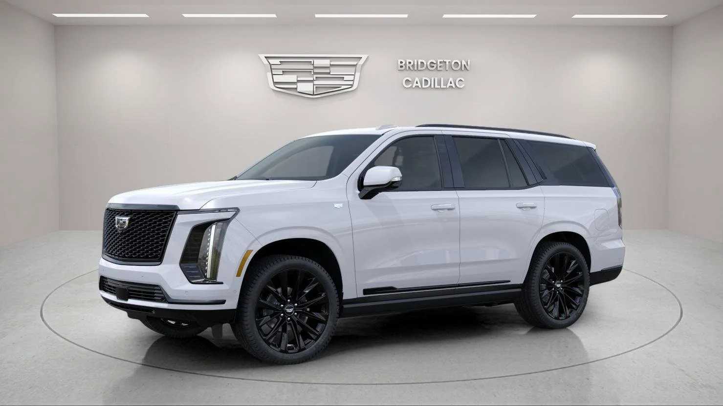 New 2026 Vibrant White Tricoat Cadillac Platinum Sport image 8