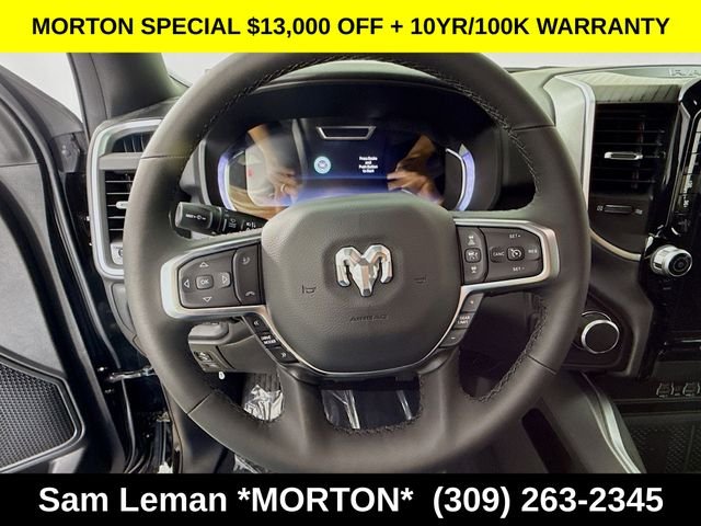 New 2026 Diamond Black Crystal Pearl-Coat Exterior Paint Ram Big Horn/Lone Star image 11