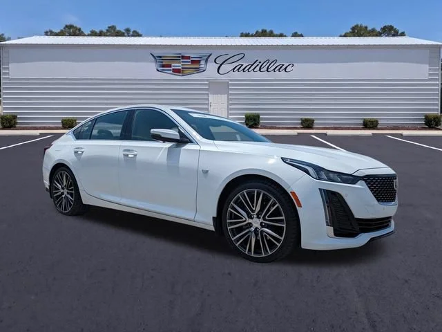 Used 2023 Summit White Cadillac Premium Luxury image 1