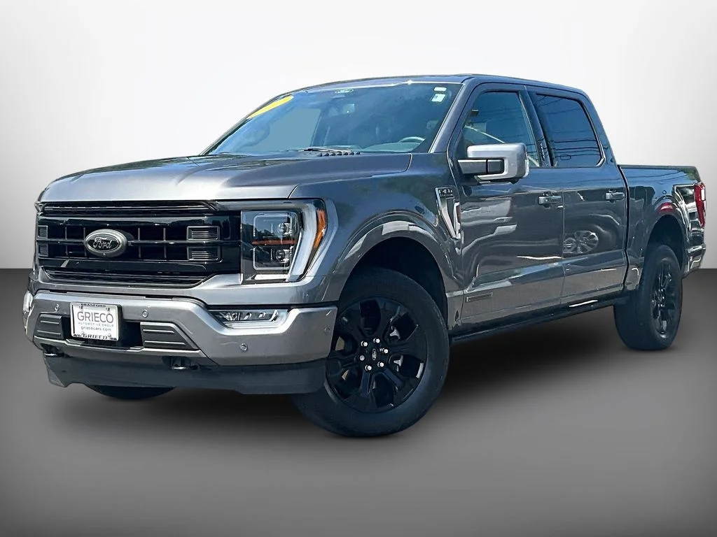 Used 2022 Gray Metallic Ford Platinum image 3
