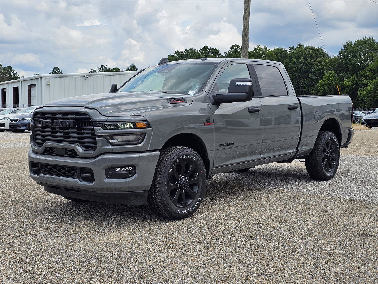 New 2026 Ceramic Gray Clearcoat Ram Big Horn image 1