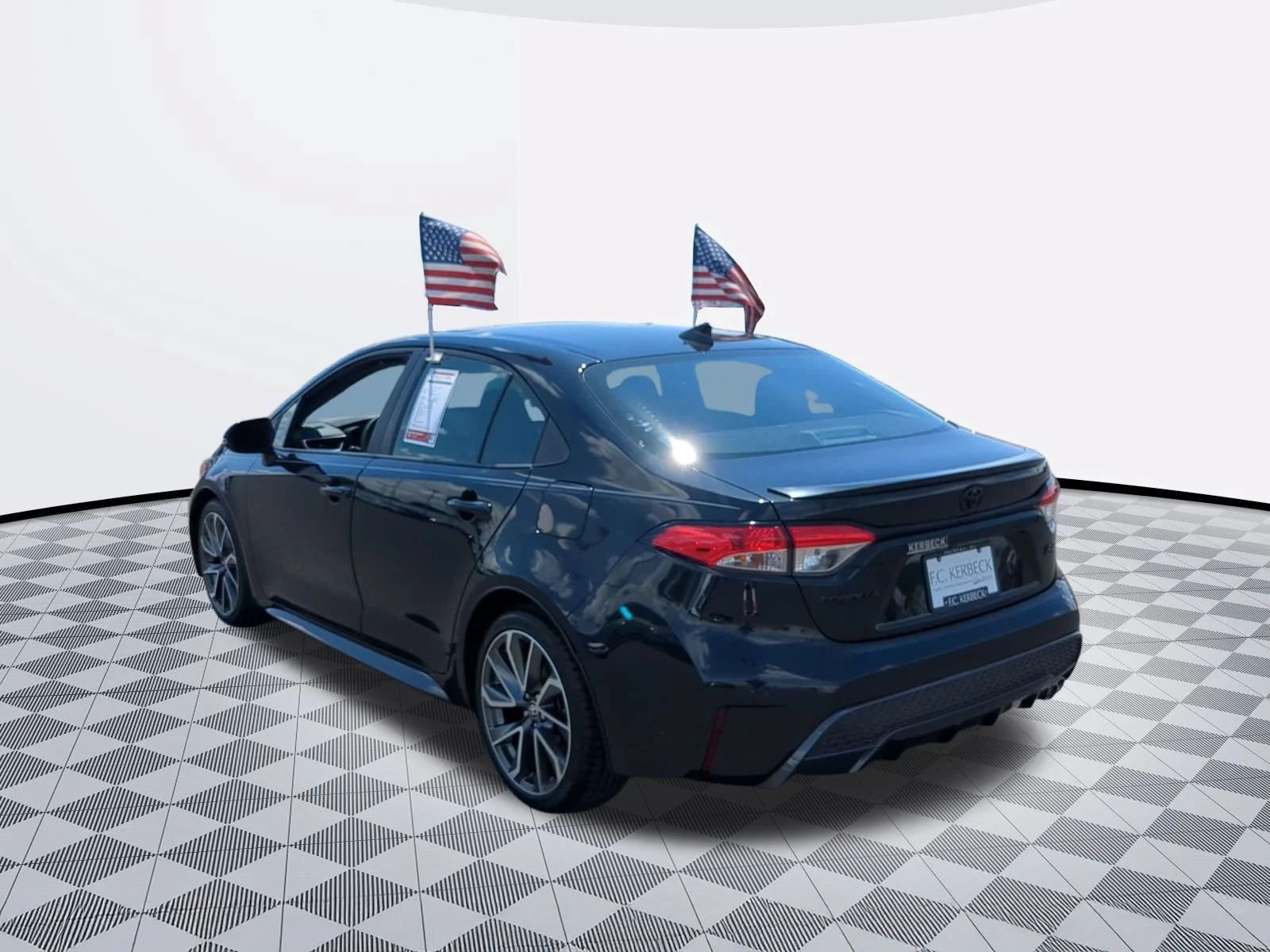 Used 2021 Black Toyota SE image 5