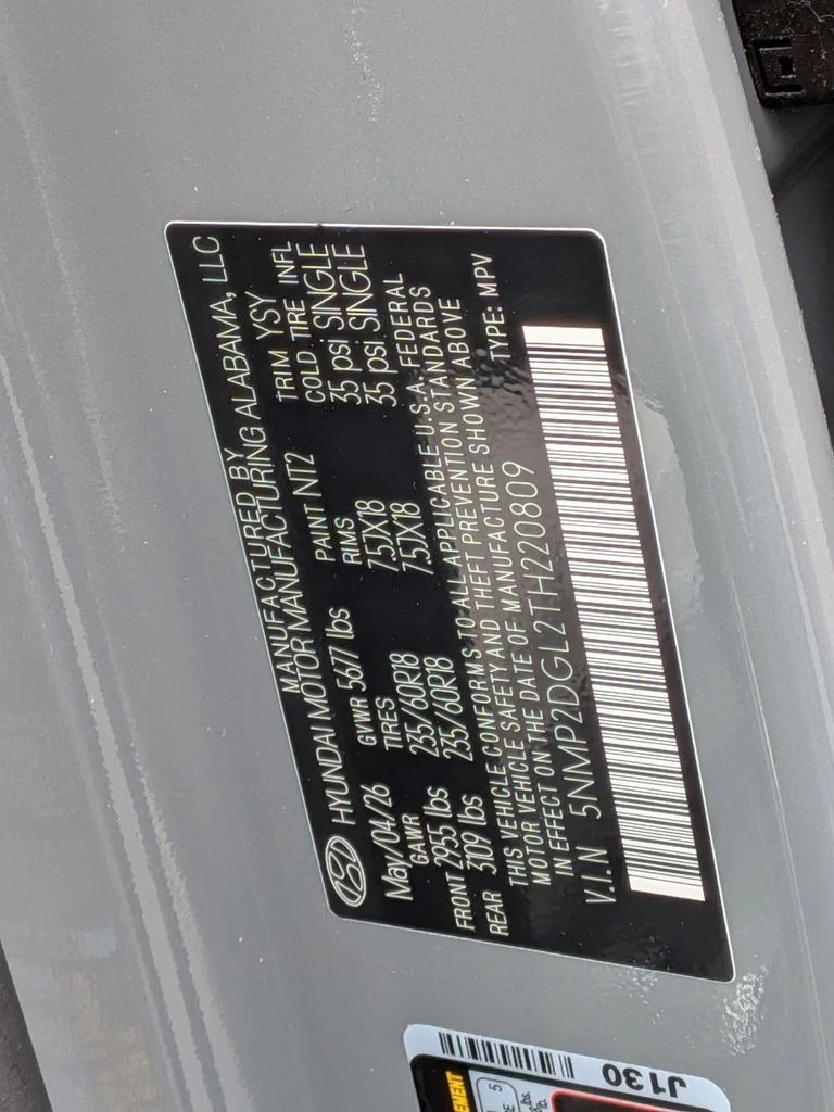 New 2026 Gray Hyundai SEL image 34